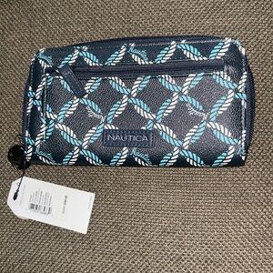 NWT Navy Blue Nautica Wallet